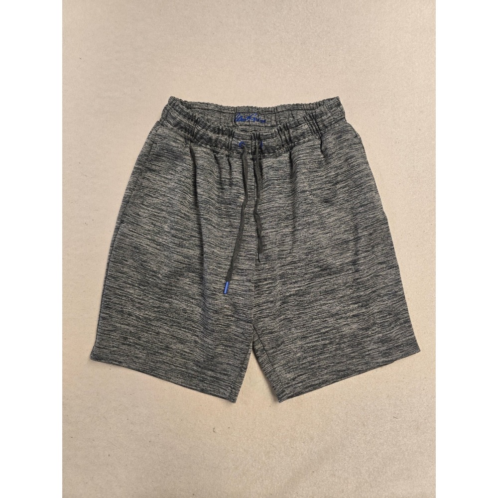 Robert Graham Classic Mens XL Gray Space Dye Drawstring Athletic Shorts